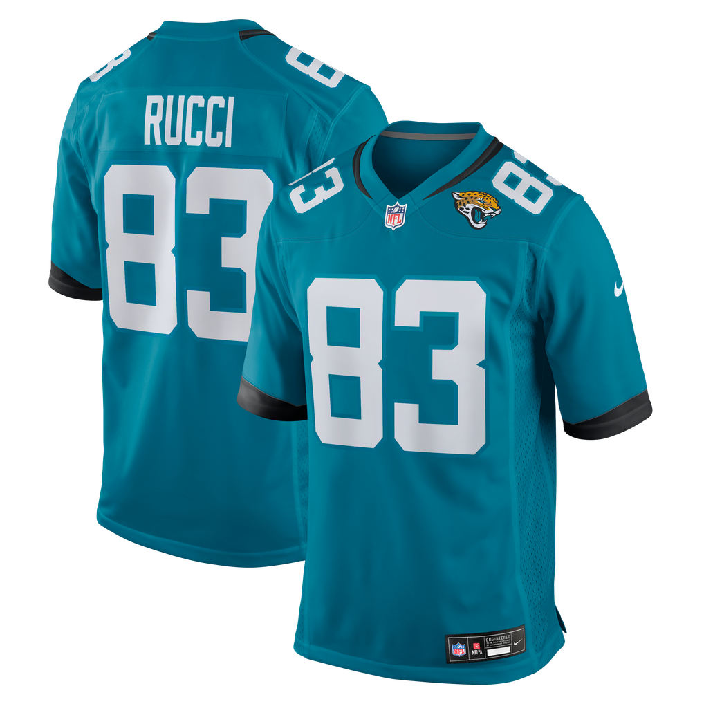 Men's Jacksonville Jaguars Hayden Rucci Teal Team Game Jersey