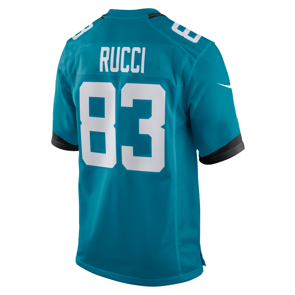 Men's Jacksonville Jaguars Hayden Rucci Teal Team Game Jersey