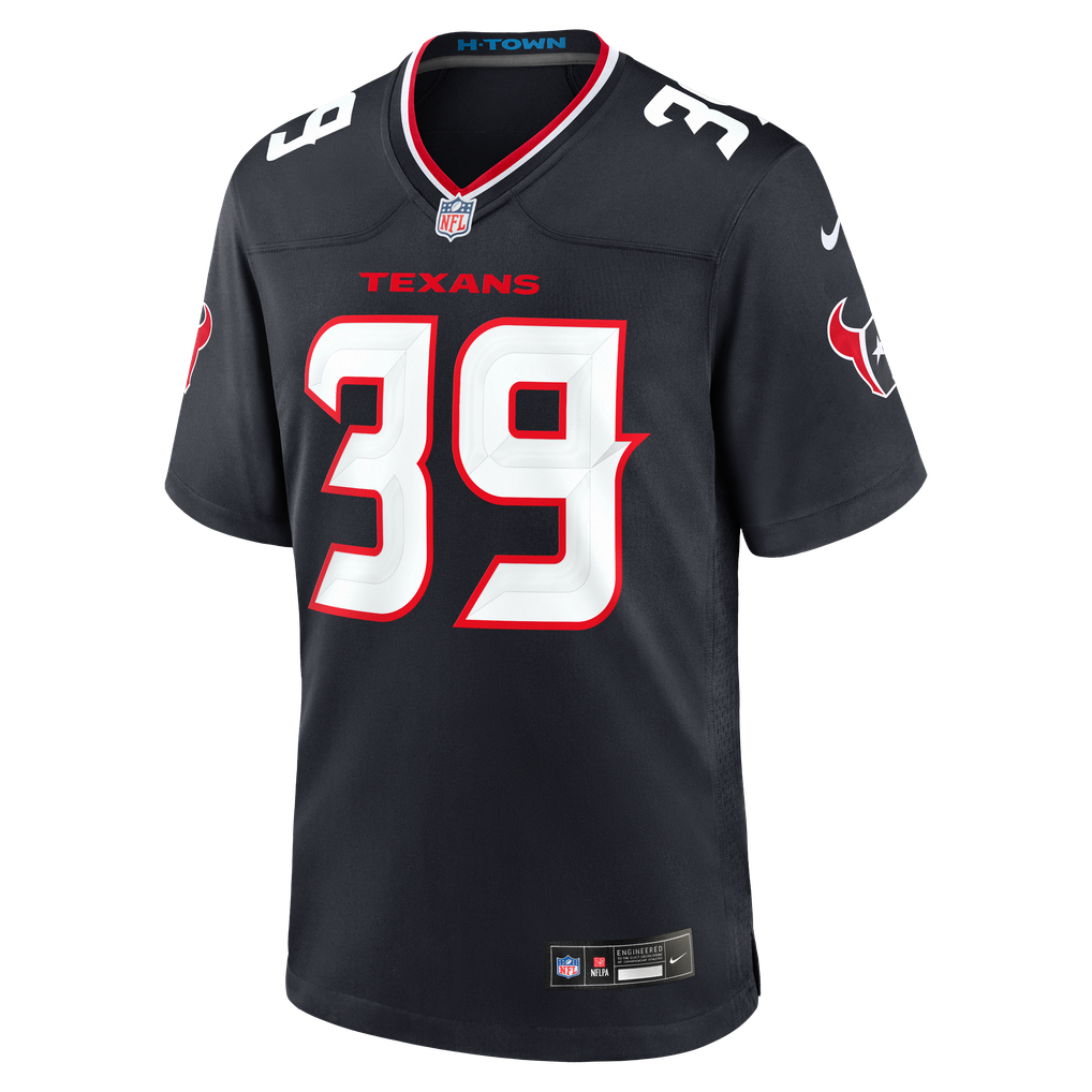 Men's Houston Texans Henry To'oto'o Navy Team Game Jersey