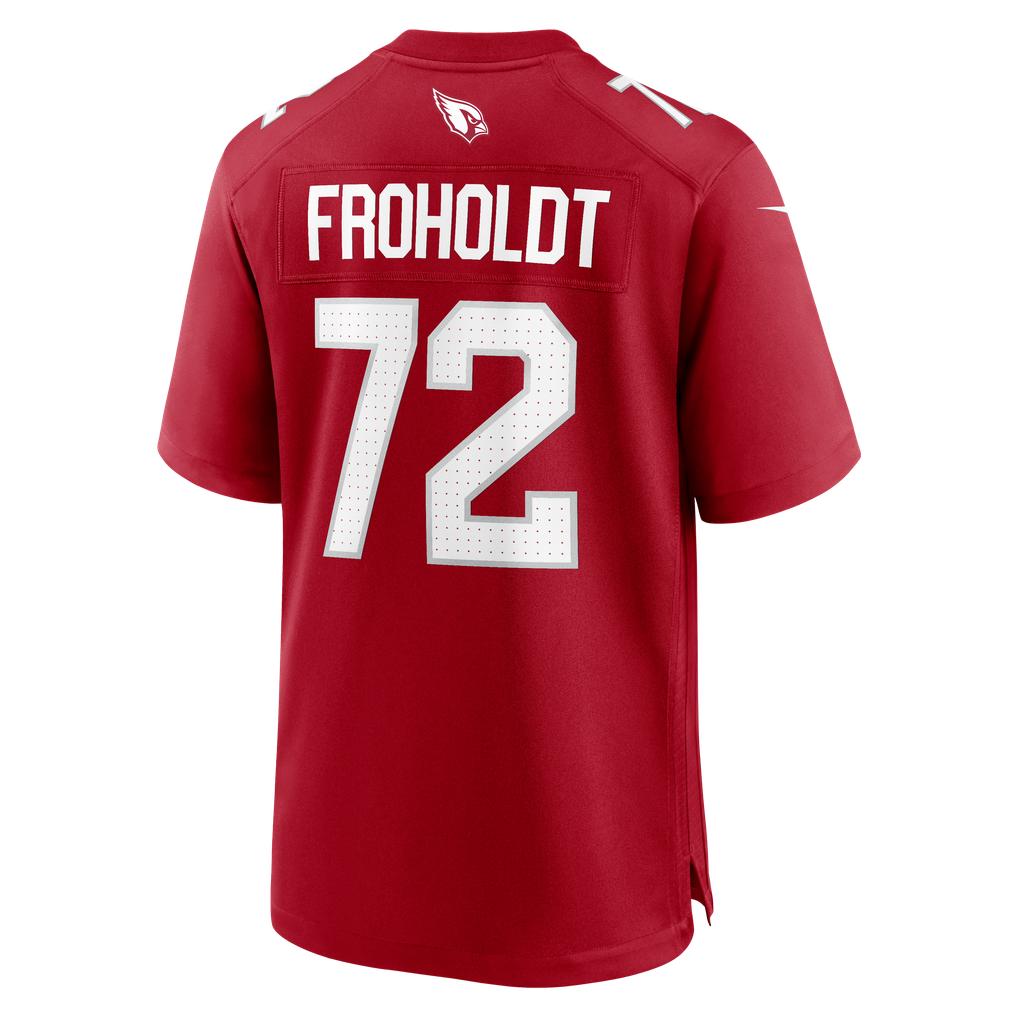 Men's Arizona Cardinals Hjalte Froholdt Cardinal Team Game Jersey