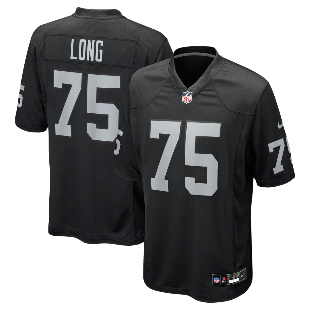 Men's Las Vegas Raiders Howie Long Black Game Retired Player Jersey