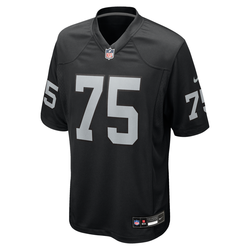 Men's Las Vegas Raiders Howie Long Black Game Retired Player Jersey