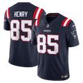 Men's New England Patriots Hunter Henry Navy Team Vapor F.U.S.E. Stitched Limited Jersey