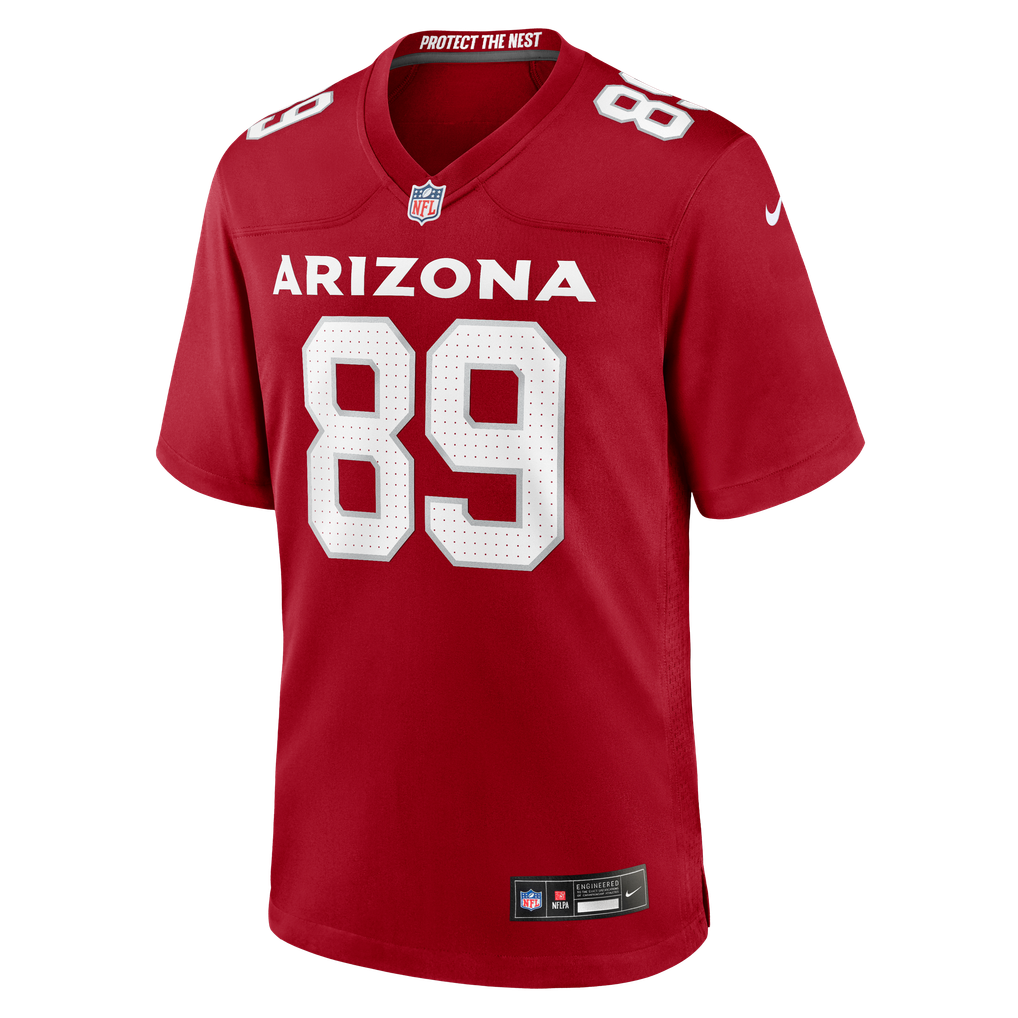 Men's Arizona Cardinals Hunter Long Cardinal Team Game Jersey