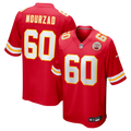 Men's Kansas City Chiefs Hunter Nourzad Red Game Jersey