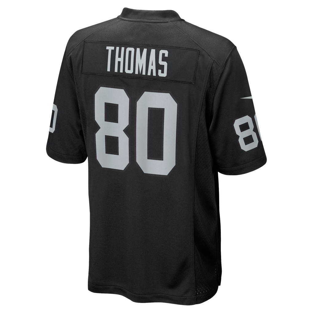 Men's Las Vegas Raiders Ian Thomas Black Team Game Jersey