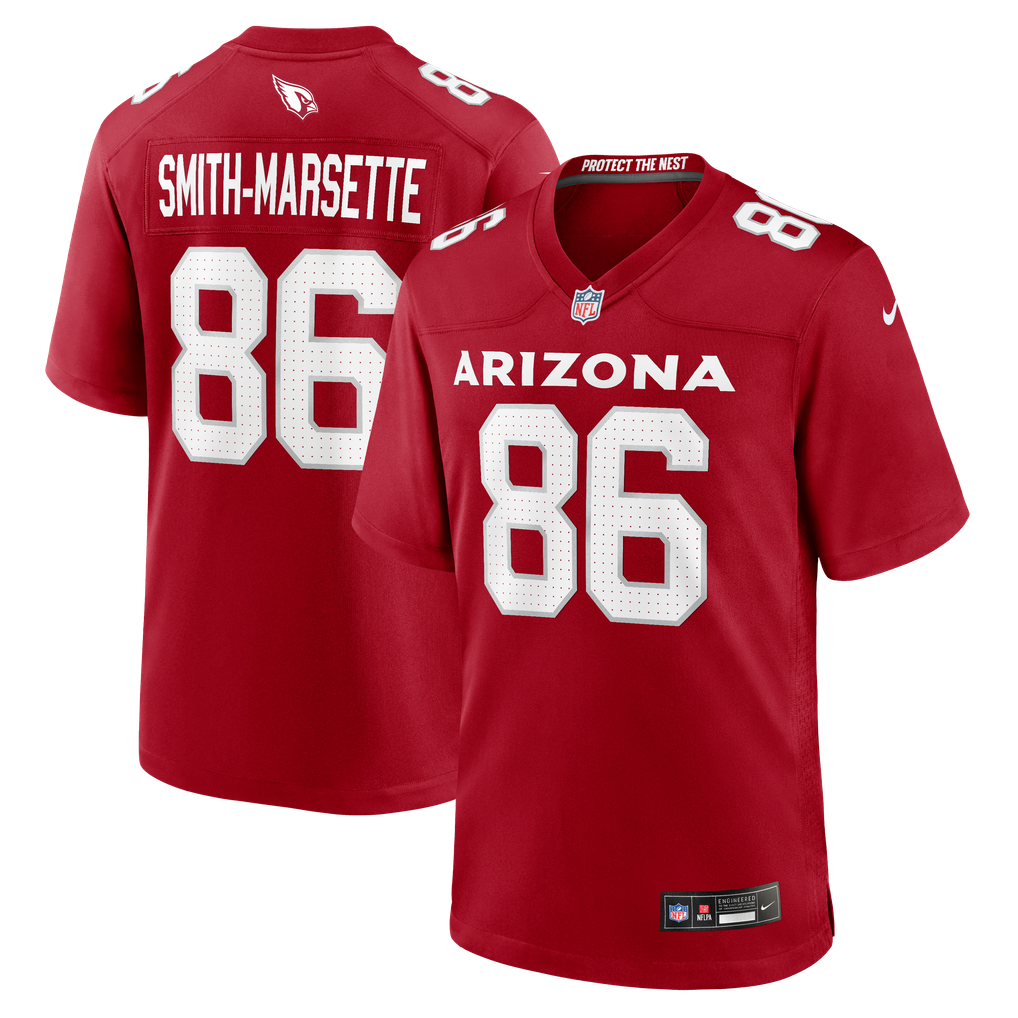 Men's Arizona Cardinals Ihmir Smith-Marsette Cardinal Team Game Jersey