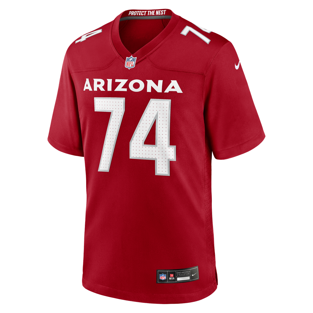 Men's Arizona Cardinals Isaiah Adams Cardinal Team Game Jersey