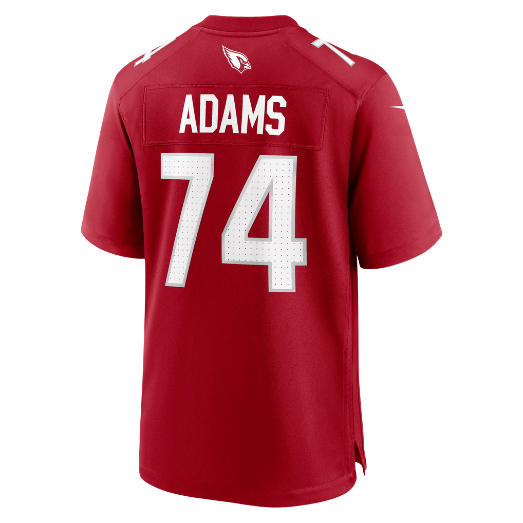 Men's Arizona Cardinals Isaiah Adams Cardinal Team Game Jersey