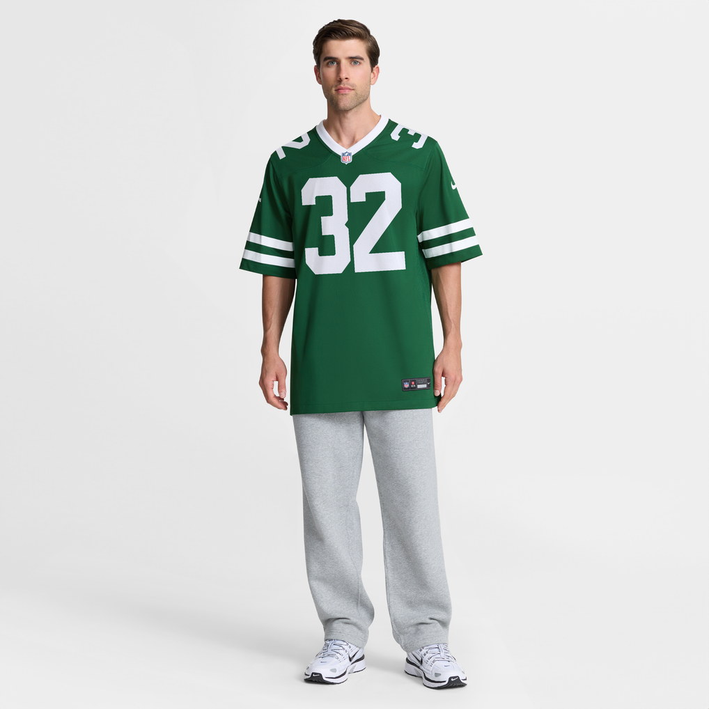 Men's New York Jets Isaiah Davis Legacy Green Team Game Jersey