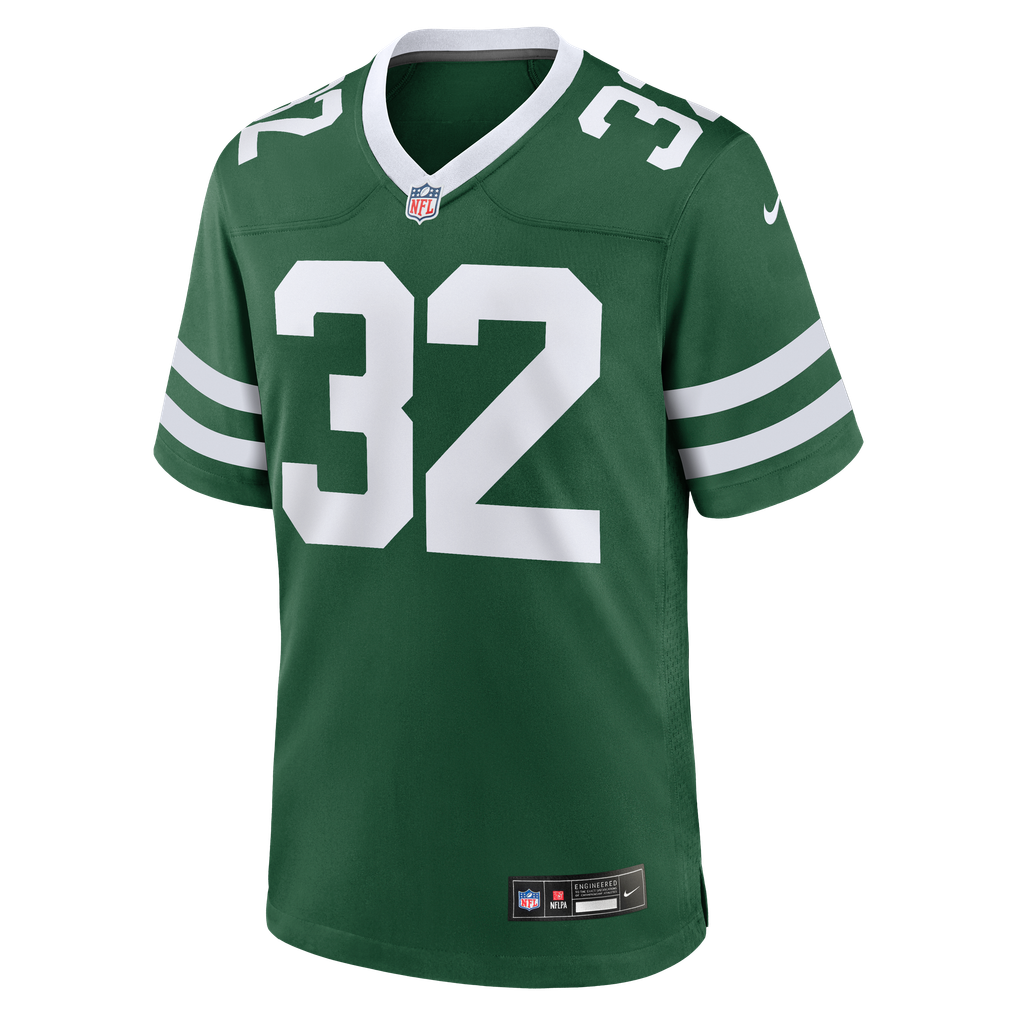 Men's New York Jets Isaiah Davis Legacy Green Team Game Jersey