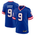 Men's New York Giants Isaiah Likely Royal Alternate Legacy Game Jersey