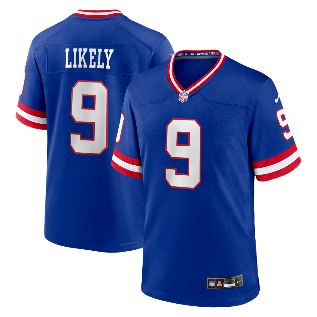 Men's New York Giants Isaiah Likely Royal Alternate Legacy Game Jersey