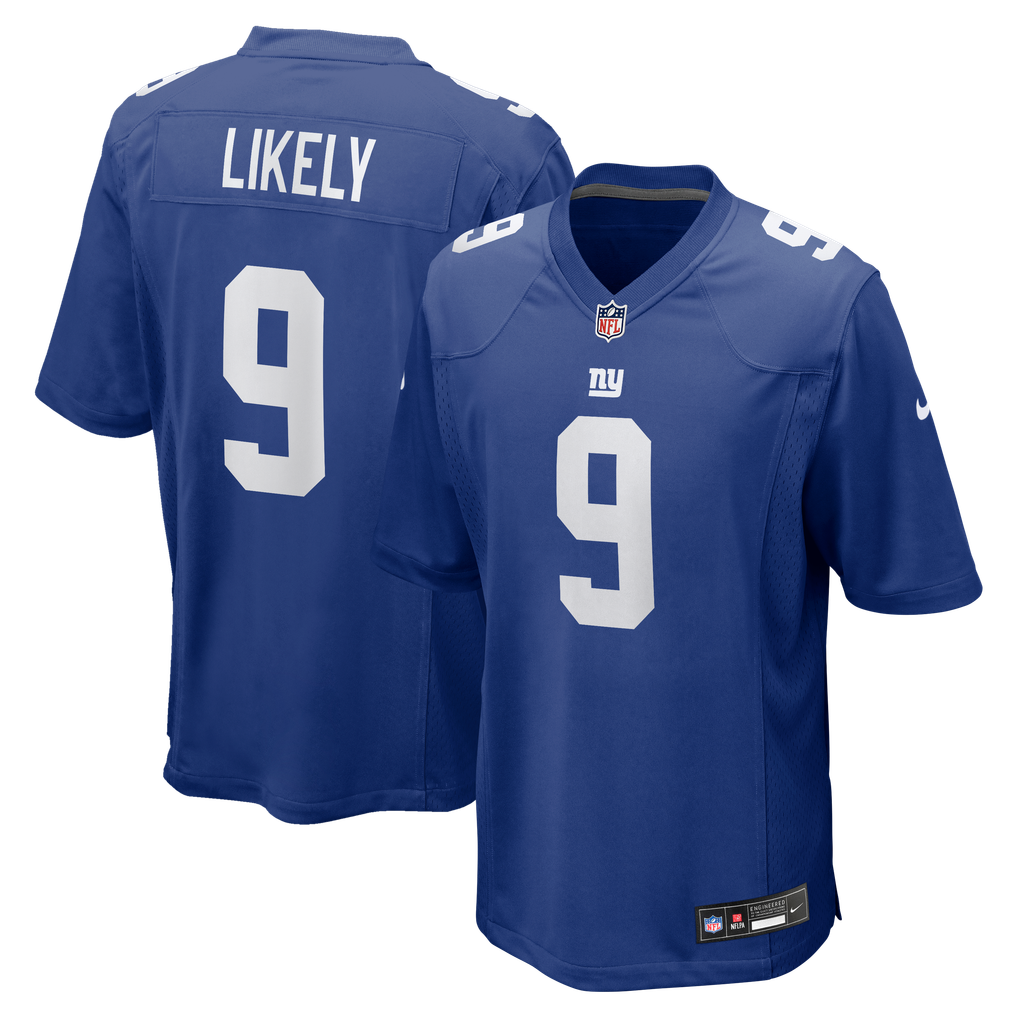 Men's New York Giants Isaiah Likely Royal Team Game Jersey