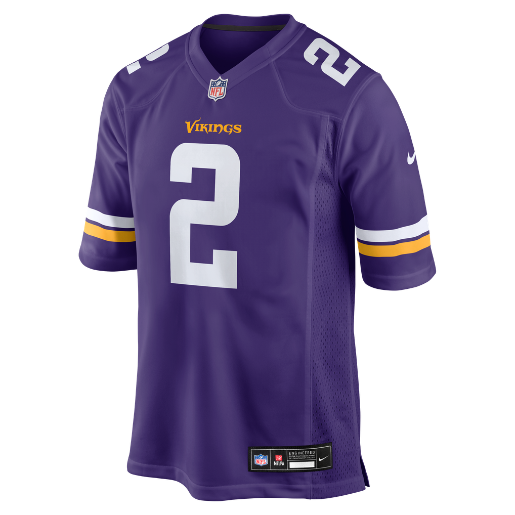 Men's Minnesota Vikings Isaiah Rodgers Purple Team Game Jersey