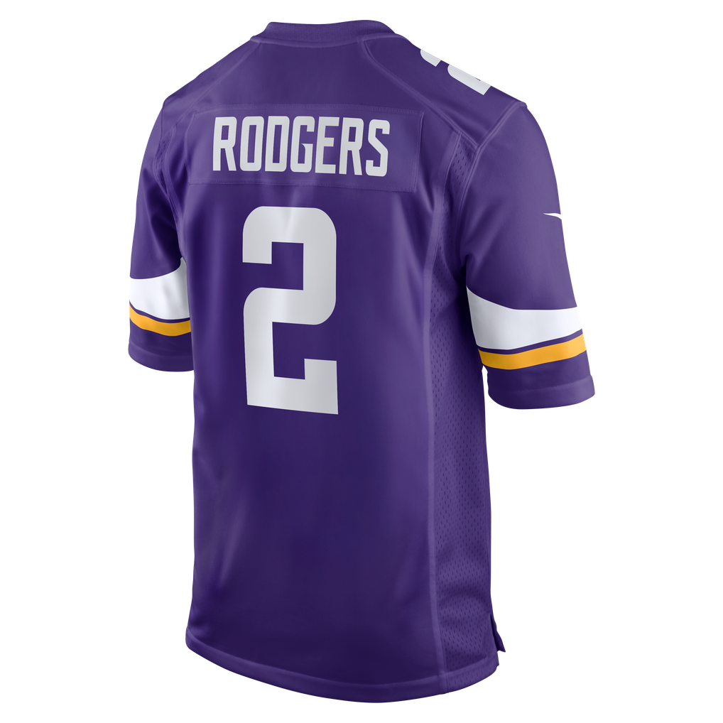 Men's Minnesota Vikings Isaiah Rodgers Purple Team Game Jersey