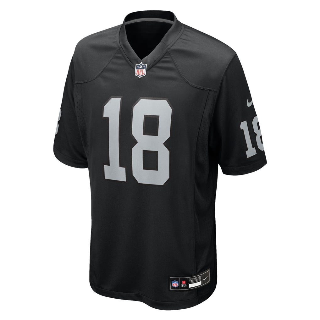 Men's Las Vegas Raiders Jack Bech Black Team Game Jersey