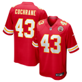 Men's Kansas City Chiefs Jack Cochrane Red Game Player Jersey