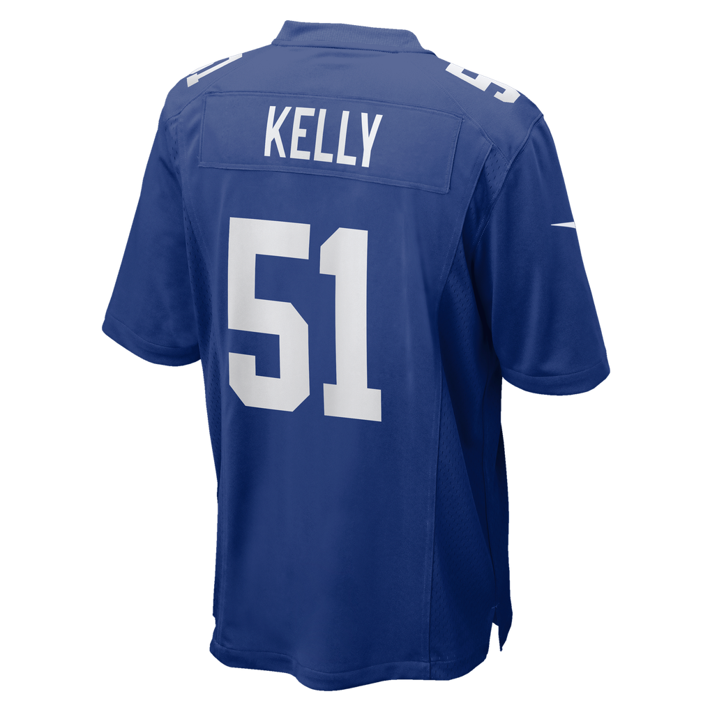 Men's New York Giants Jack Kelly Royal Team Game Jersey