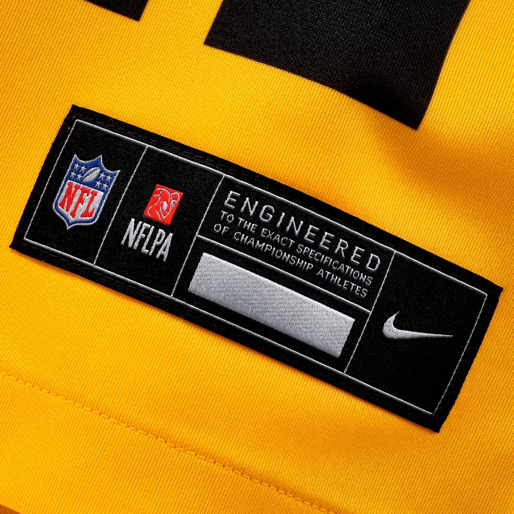 Men's Pittsburgh Steelers Jack Sawyer Gold Alternate Game Jersey