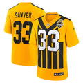 Men's Pittsburgh Steelers Jack Sawyer Gold Alternate Game Jersey