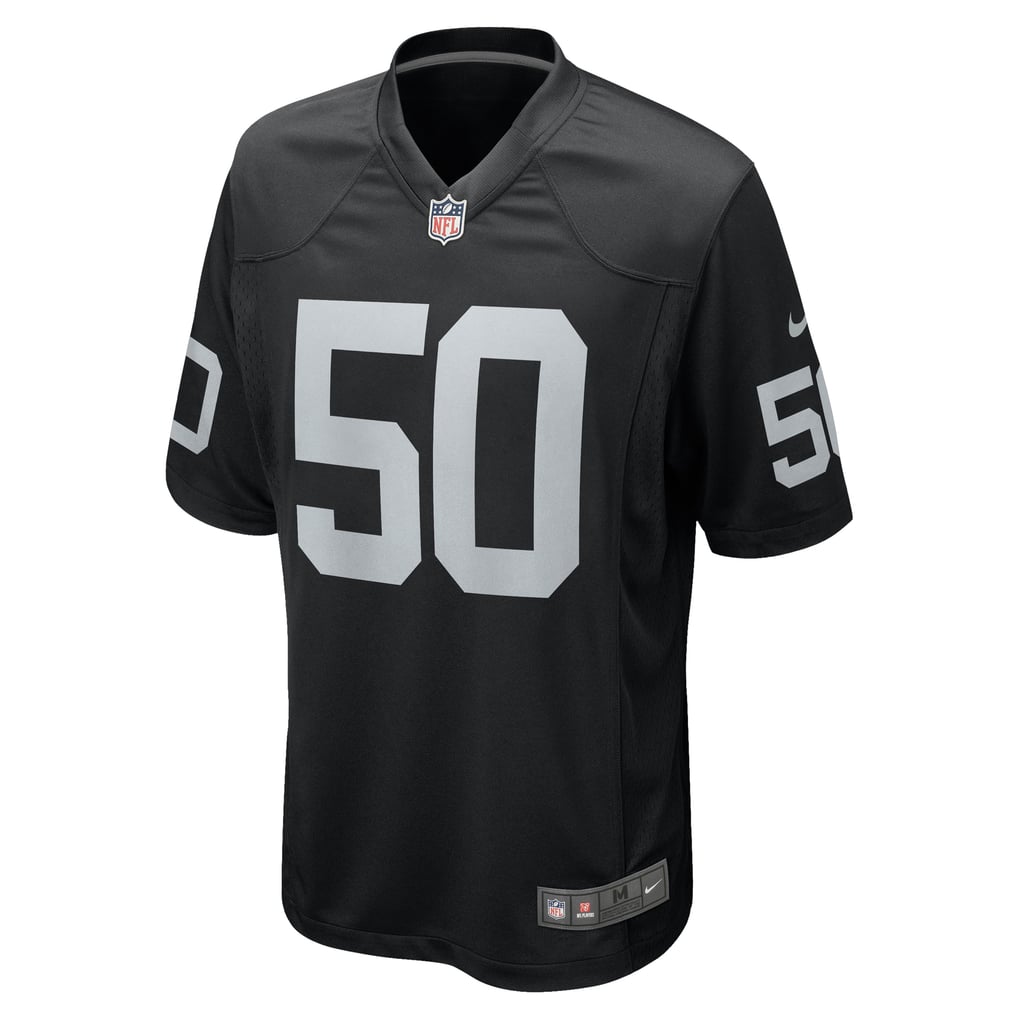 Men's Las Vegas Raiders Jacob Bobenmoyer Black Game Player Jersey