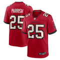 Men's Tampa Bay Buccaneers Jacob Parrish Red Team Game Jersey