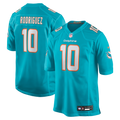 Men's Miami Dolphins Jacob Rodriguez Aqua Game Jersey