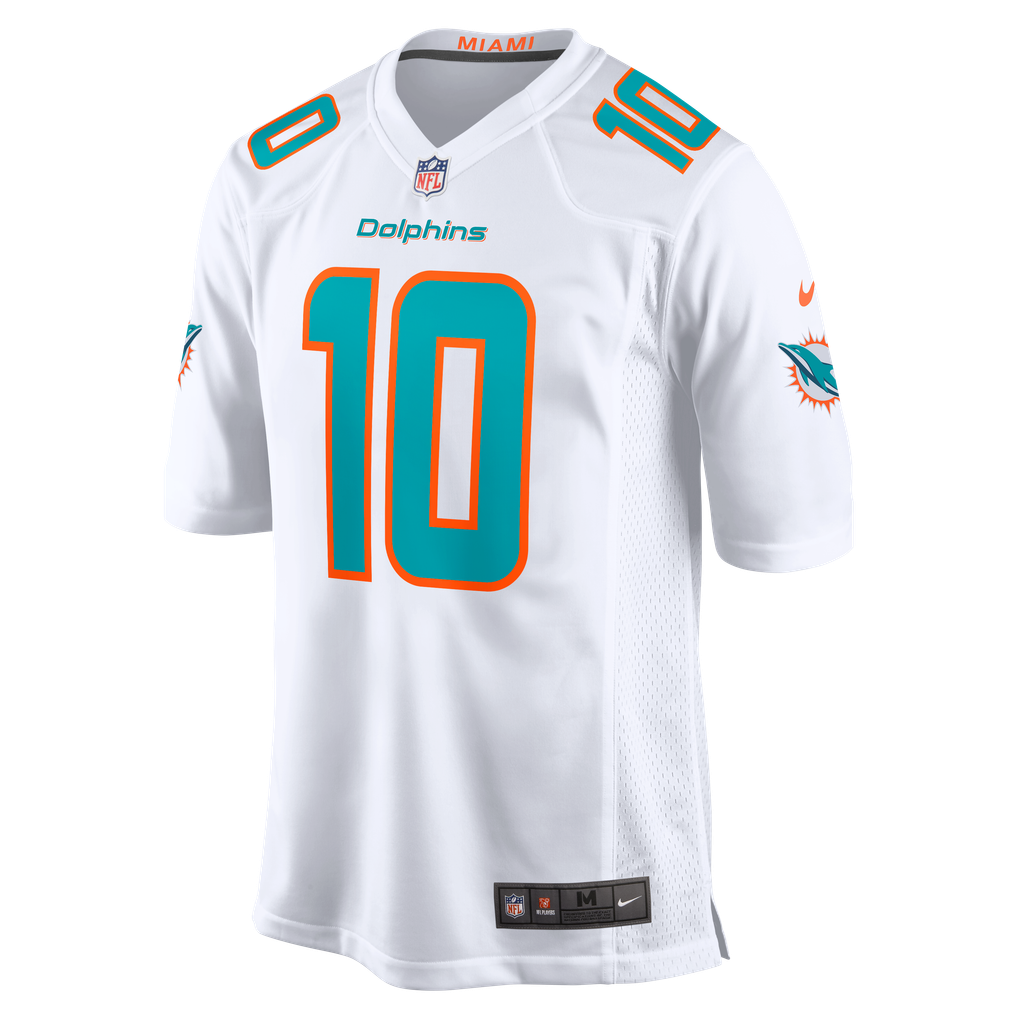 Men's Miami Dolphins Jacob Rodriguez White Game Jersey