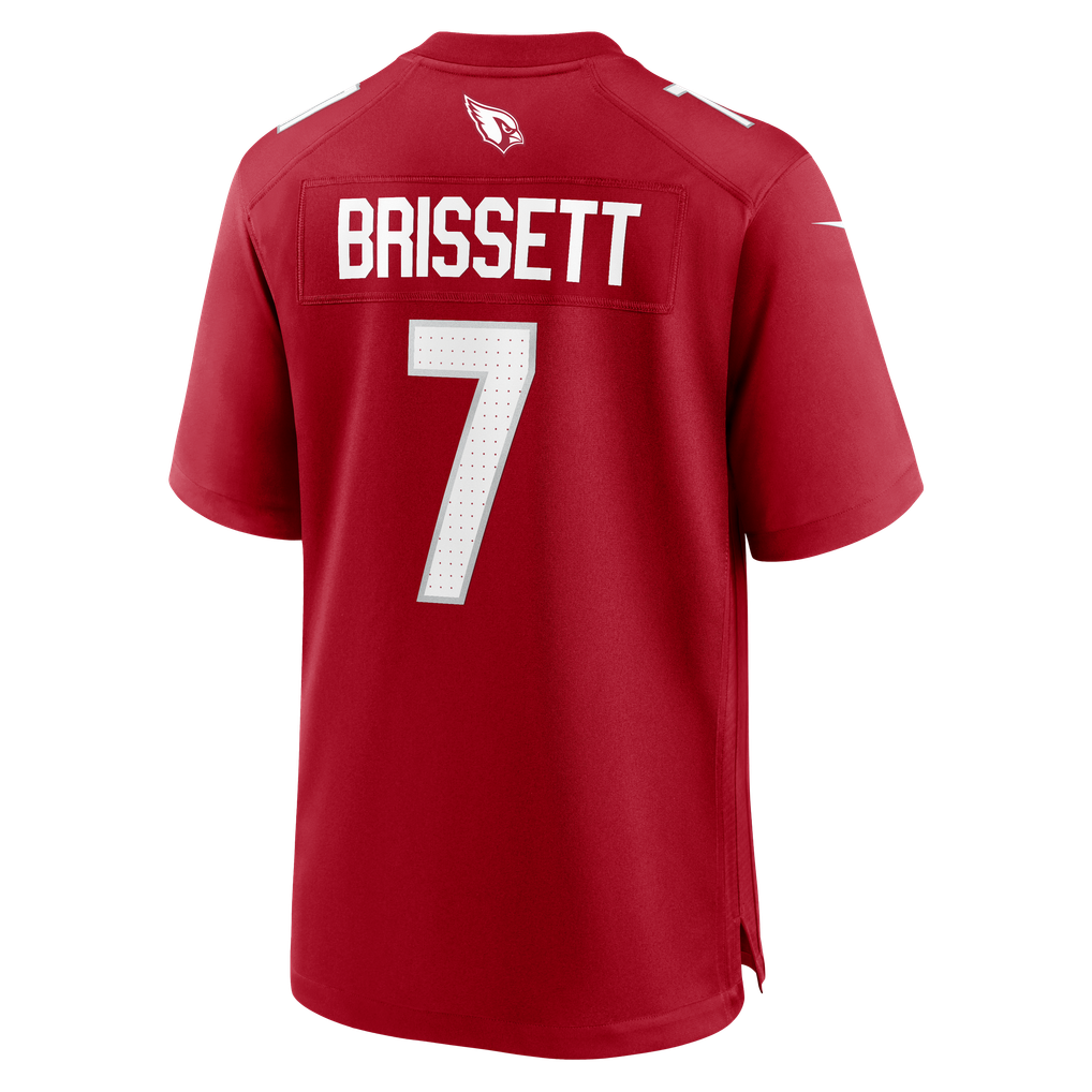 Men's Arizona Cardinals Jacoby Brissett Cardinal Team Game Jersey