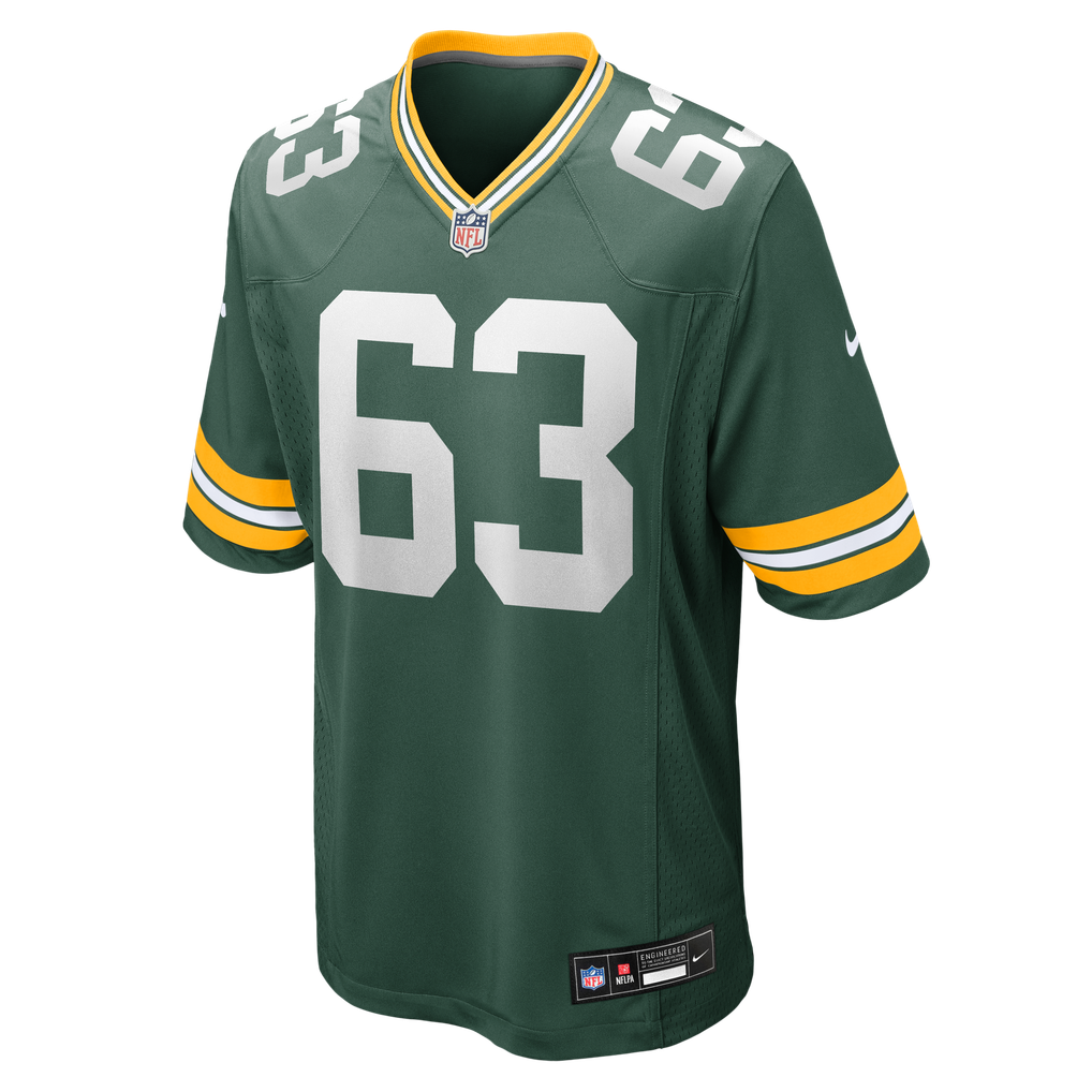 Men's Green Bay Packers Jaden Crumedy Green Team Game Jersey