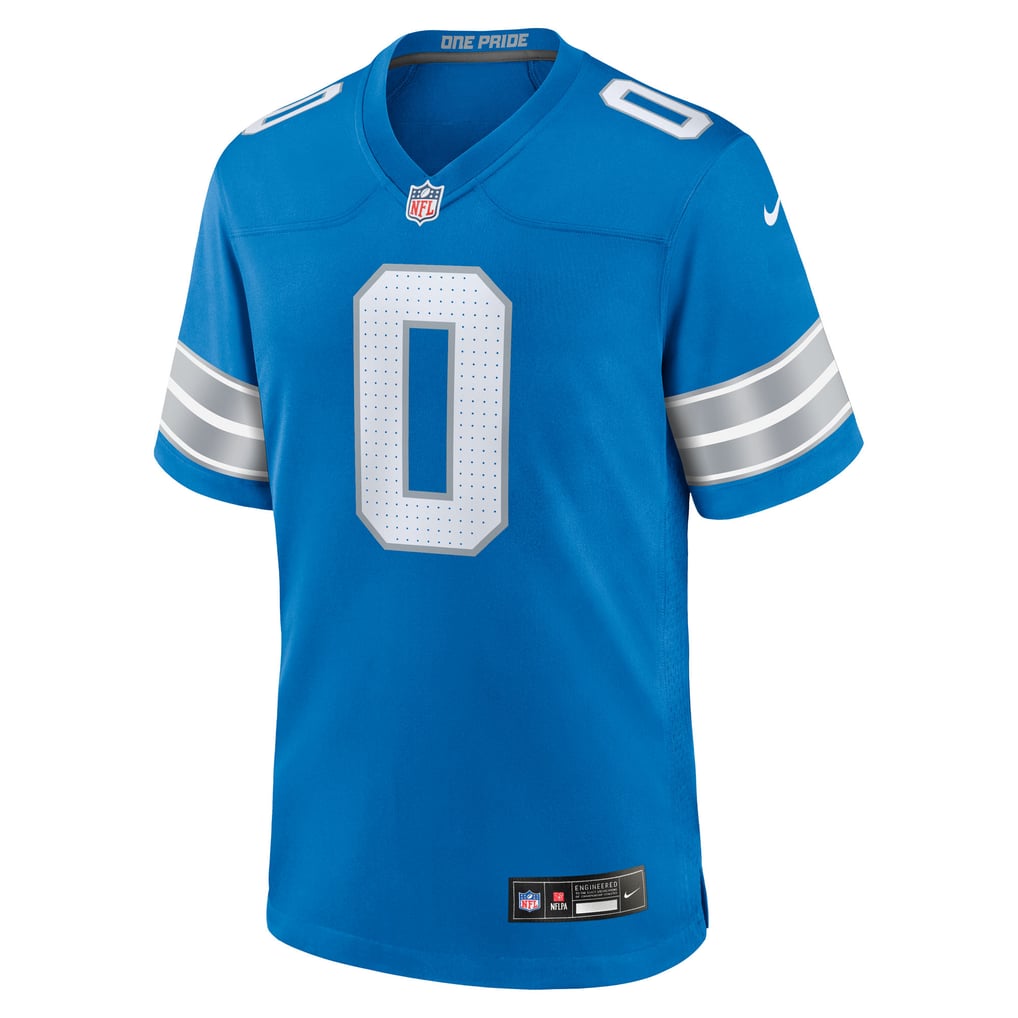 Men's Detroit Lions Jahmyr Gibbs Blue Game Player Jersey