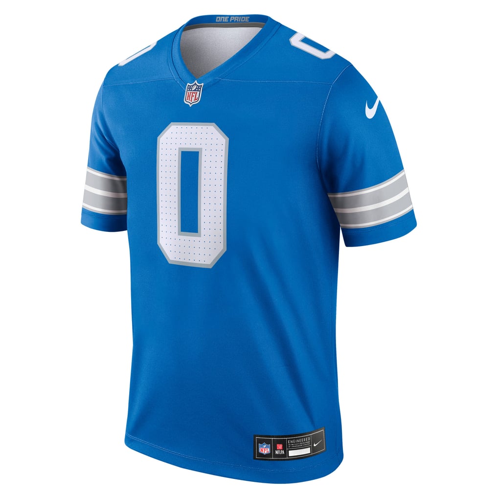 Men's Detroit Lions Jahmyr Gibbs Blue Legend Player Performance Top