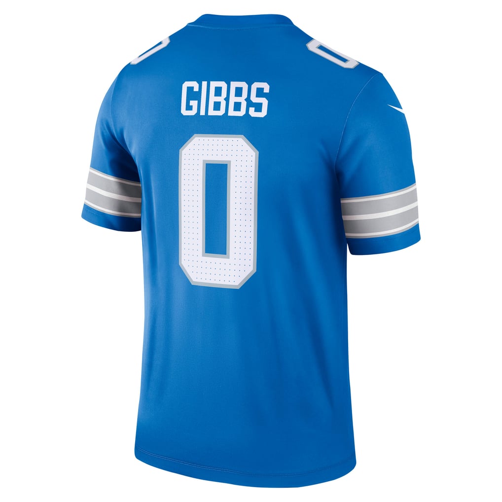 Men's Detroit Lions Jahmyr Gibbs Blue Legend Player Performance Top