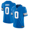 Men's Detroit Lions Jahmyr Gibbs Blue Team Vapor F.U.S.E. Stitched Limited Jersey