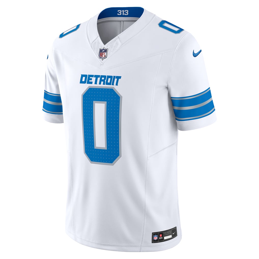 Men's Detroit Lions Jahmyr Gibbs White Vapor F.U.S.E. Limited Jersey