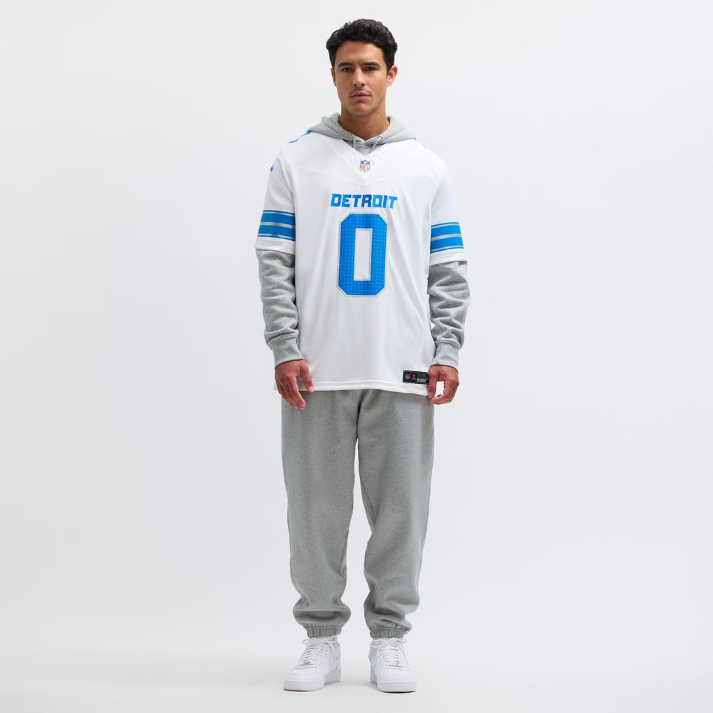 Men's Detroit Lions Jahmyr Gibbs White Vapor F.U.S.E. Limited Jersey