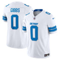Men's Detroit Lions Jahmyr Gibbs White Vapor F.U.S.E. Limited Jersey