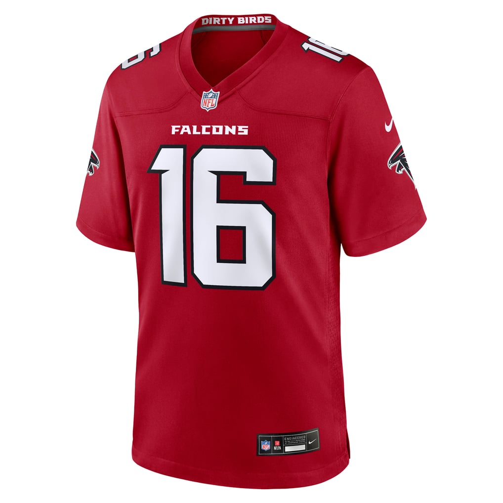 Men's Atlanta Falcons Jake Bailey Red Team Game Jersey