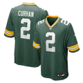 Men's Green Bay Packers Jake Curhan Green Team Game Jersey