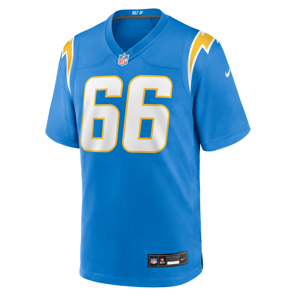 Men's Los Angeles Chargers Jake Slaughter Powder Blue Team Game Jersey