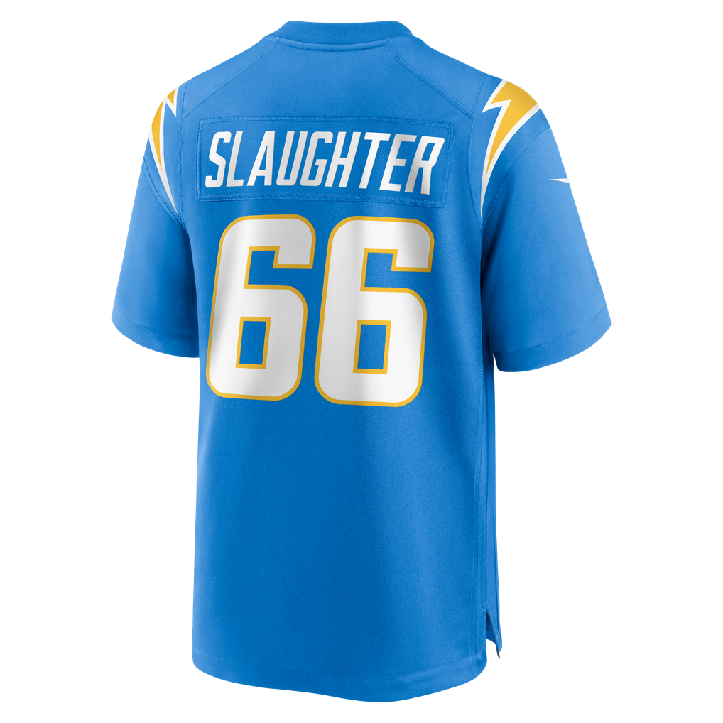 Men's Los Angeles Chargers Jake Slaughter Powder Blue Team Game Jersey