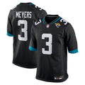 Men's Jacksonville Jaguars Jakobi Meyers Black Alternate Game Jersey