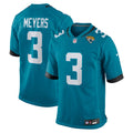 Men's Jacksonville Jaguars Jakobi Meyers Teal Team Game Jersey