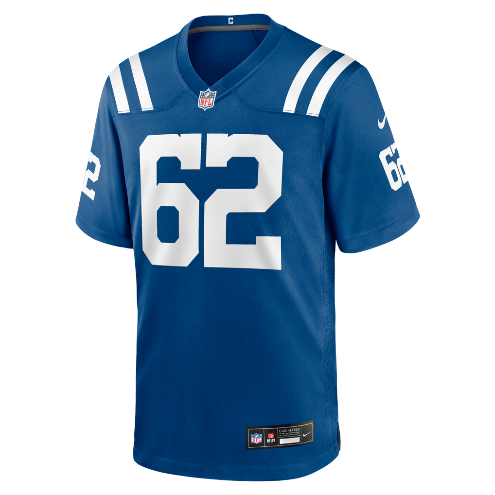 Men's Indianapolis Colts Jalen Farmer Royal Team Game Jersey