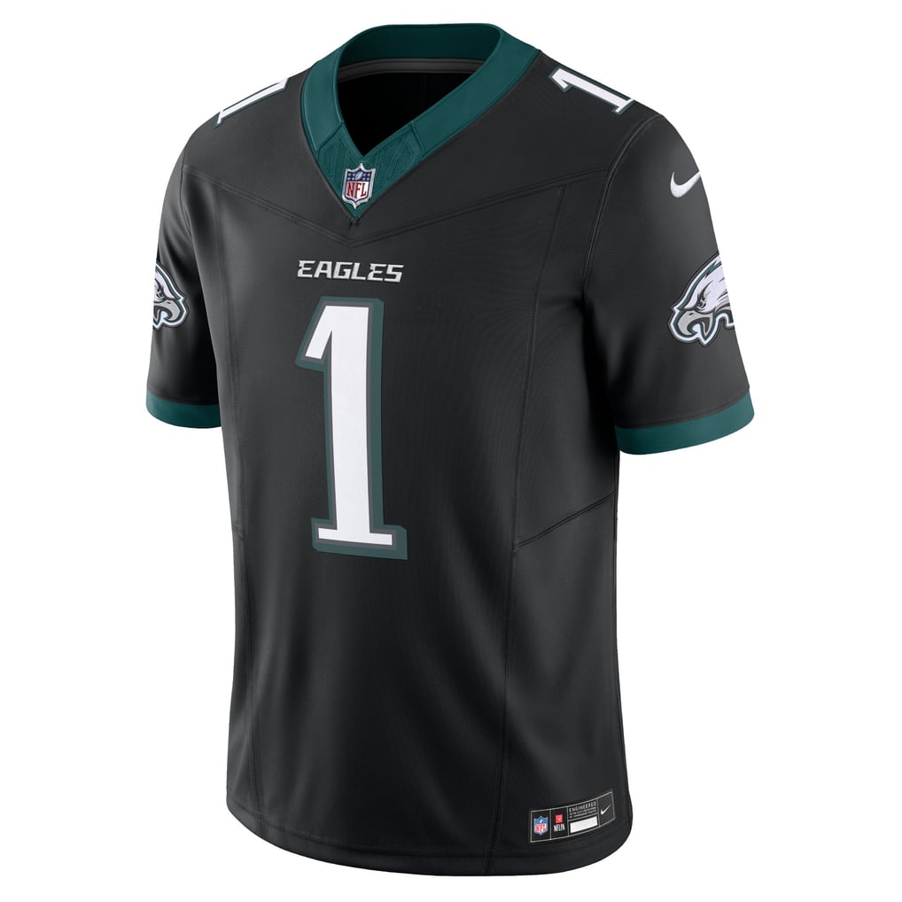 Men's Philadelphia Eagles Jalen Hurts Black Alternate Vapor F.U.S.E. Limited Jersey