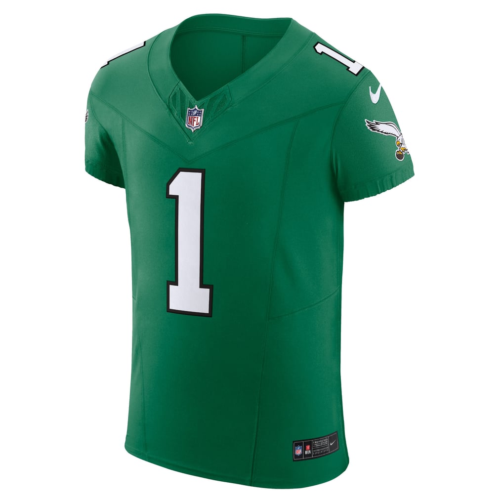 Men's Philadelphia Eagles Jalen Hurts Kelly Green Alternate Vapor F.U.S.E. Elite Jersey