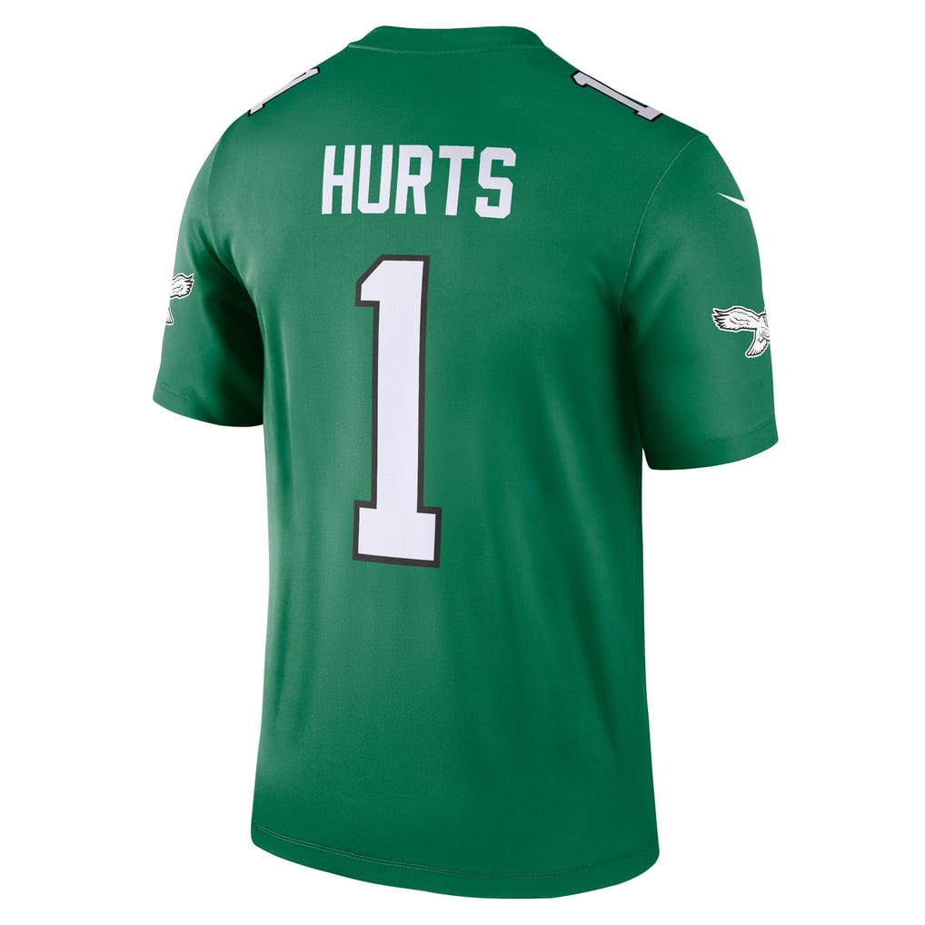 Men's Philadelphia Eagles Jalen Hurts Kelly Green Legend Player Performance Top