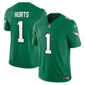 Men's Philadelphia Eagles Jalen Hurts Kelly Green Vapor F.U.S.E. Limited Jersey