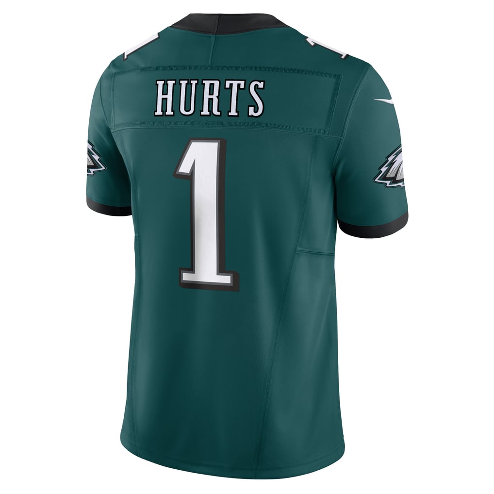 Men's Philadelphia Eagles Jalen Hurts Midnight Green Vapor F.U.S.E. Limited Jersey